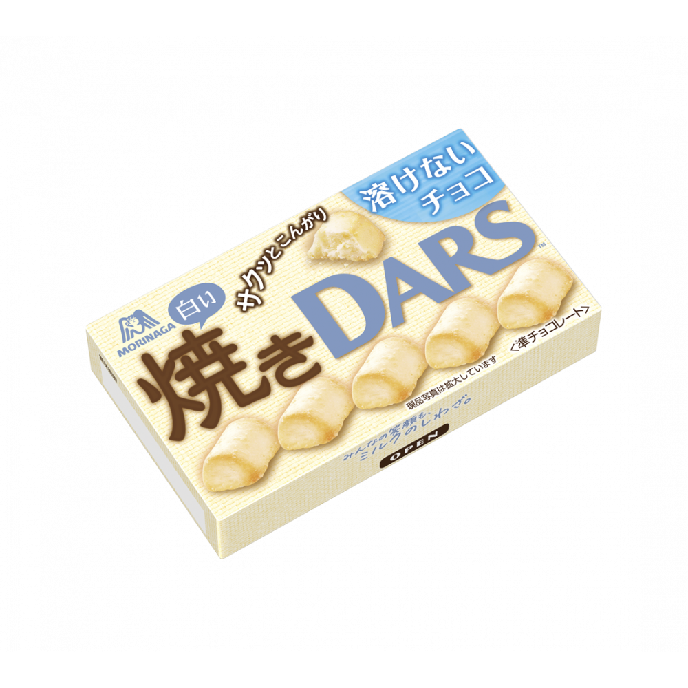 Morinaga, Yaki Dars Baked Chocolate, White