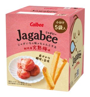 Calbee "Jagabee", Ume Flavor", 80g