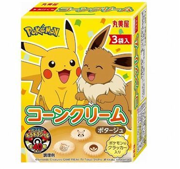 Marumiya, "Pokemon Corn Cream", Instant Corn Soup, 3 cups