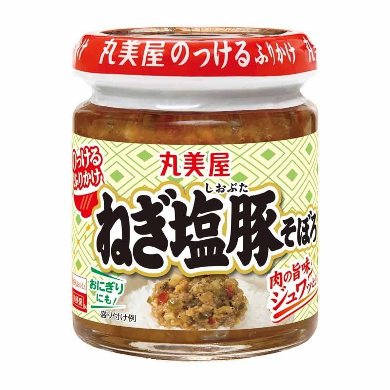 Marumiya, Nokkeru Furikake, Soft Seasoning for Rice, Negi Shio Buta, Salt Pork, 100g