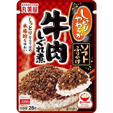 Marumiya "Soft Furikake, Gyuniku Shigureni", Beef & Bonito 28g