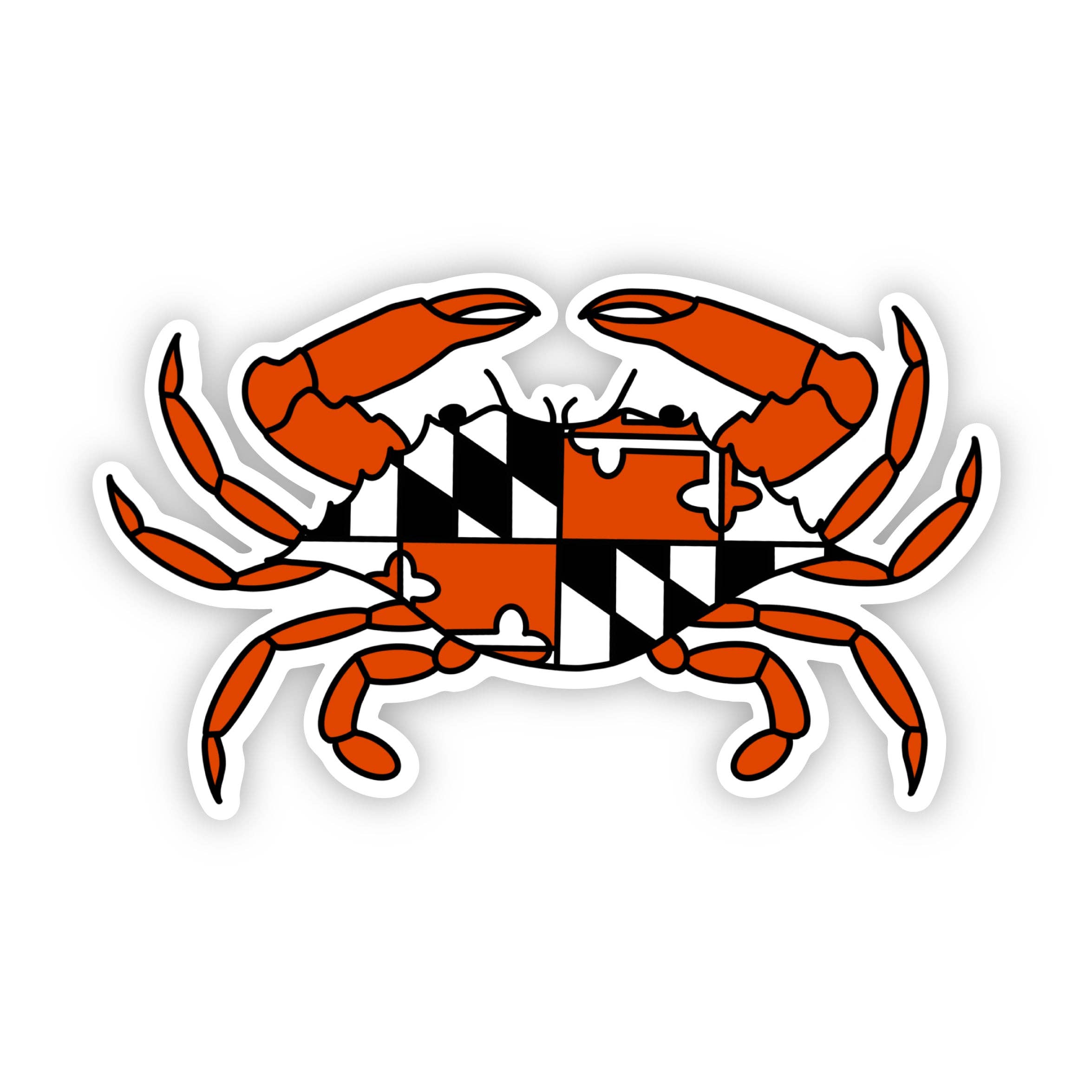 Jami Creates - Baltimore Orioles Baseball Maryland Crab Sticker