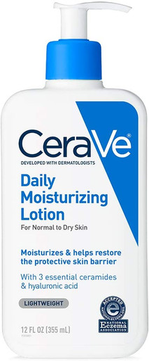 CeraVe Daily Moisturizing Lotion for Dry Skin, 12 oz