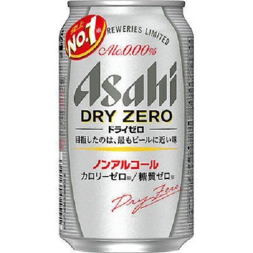 Asahi, Japanese Alcohol Free, Beer Taste Drink,  "Dry Zero", 350ml