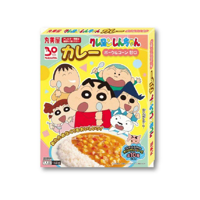 Crayon Shin-chan Instant Pork & Corn Curry