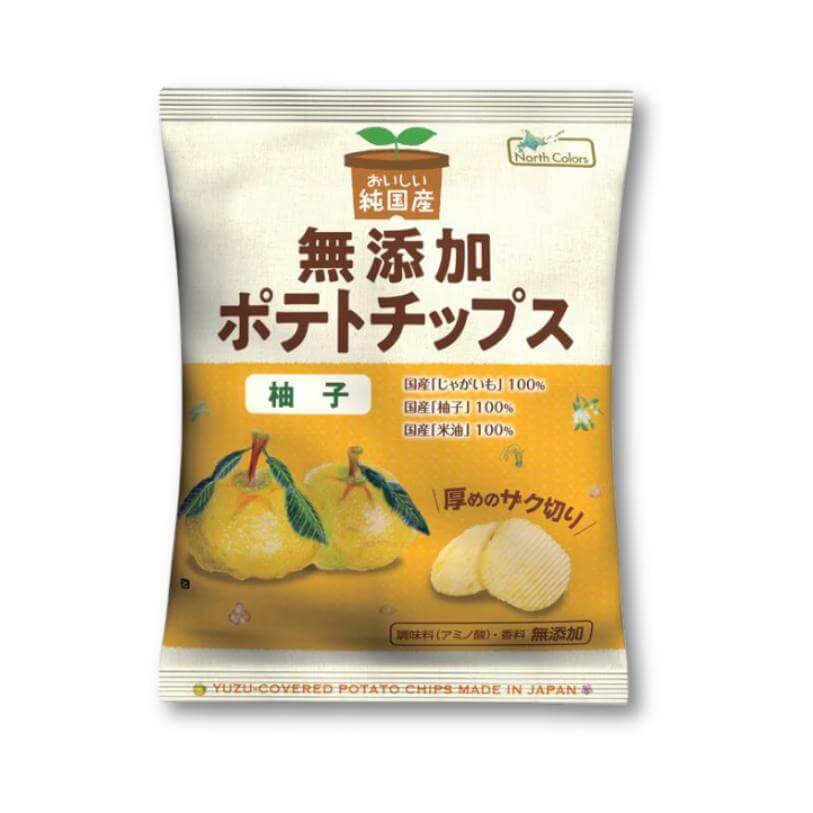 North Colors Additive-free Potato Chips - Yuzu