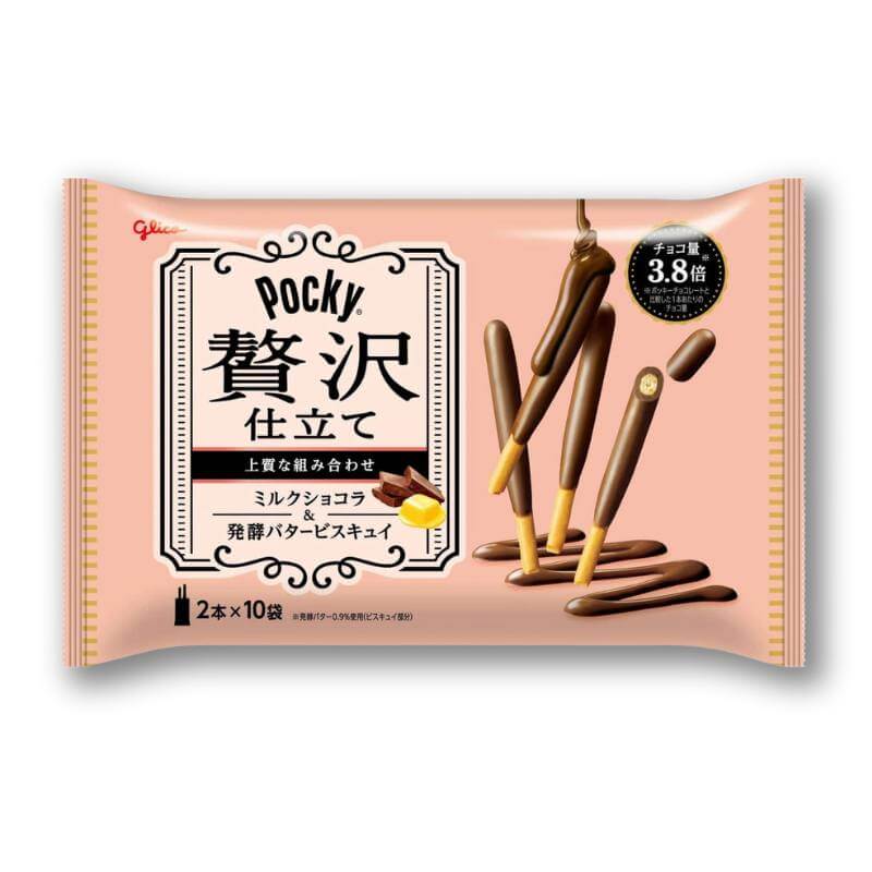 Pocky Premium Biscuit Sticks - Zeitaku Milk Chocolate
