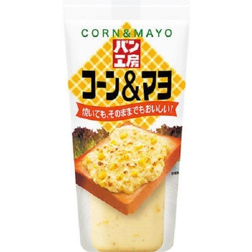 Kewpie, Pan Kobo, Bread Spread for Sandwich / Toast Corn & Mayo 150g in 1 tube