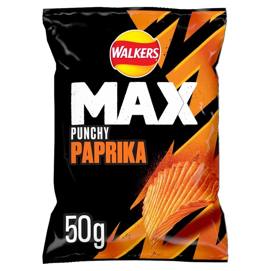 Walkers Max - Punchy Paprika