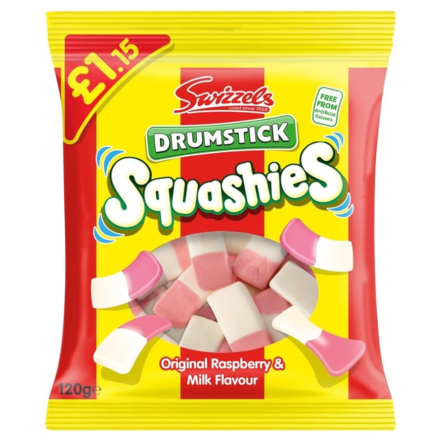 Squashues Drumstick - Original Raspberry & Milk Flavor
