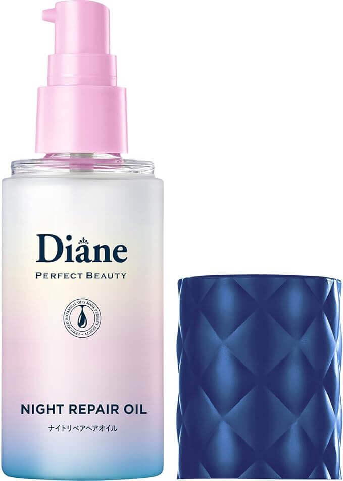 Diane Hair Oil Deep Repair Midnight Berry Scent Perfect Beauty Night Repair Oil