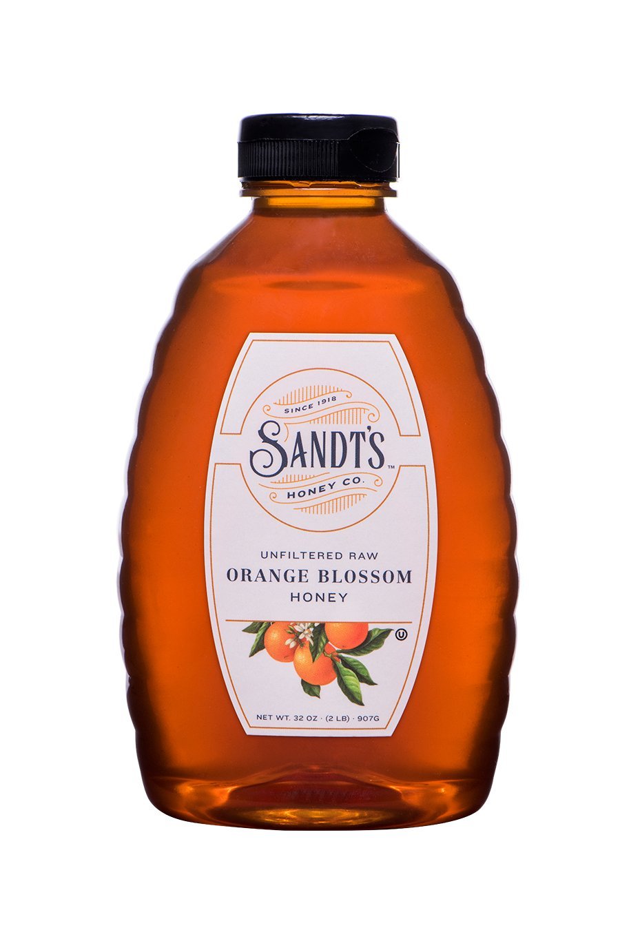 Sandt's Orange Blossom Honey - 2lbs