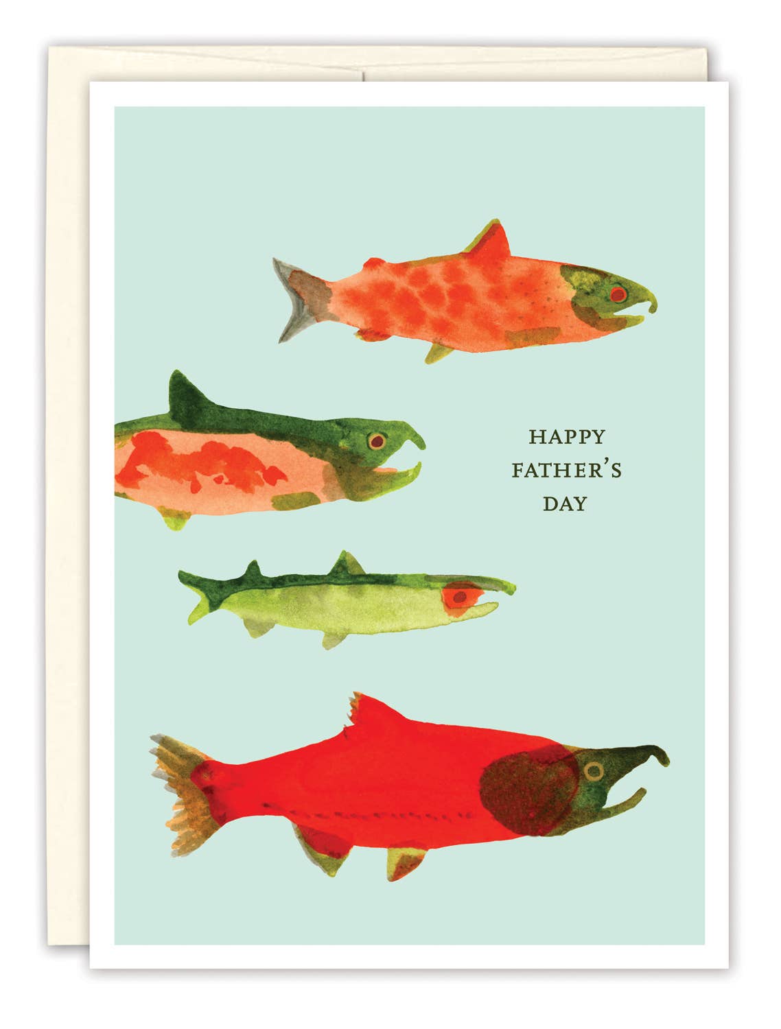 Biely & Shoaf - Salmon Father's Day Card