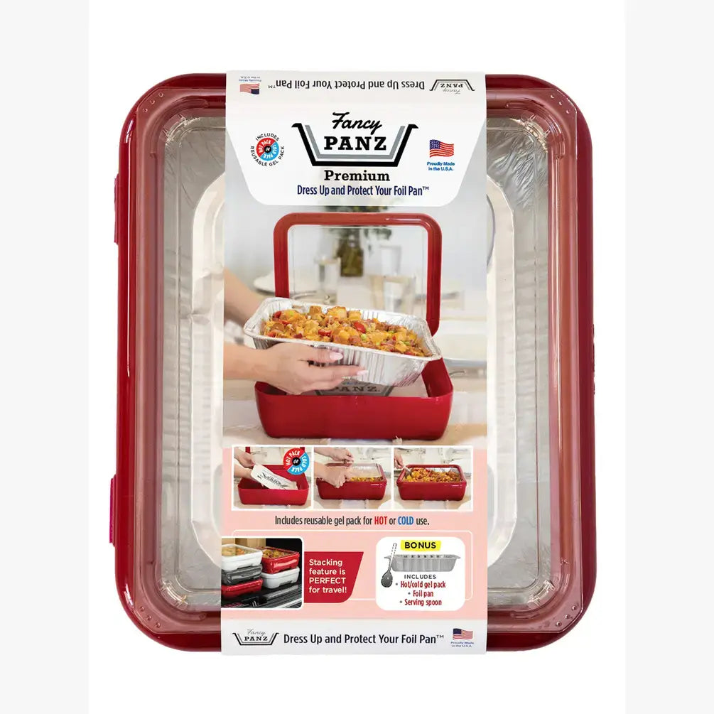Fancy Panz - Premium Set - Pan Frame w/ Lid & Hot or Cold Gel Pack - R