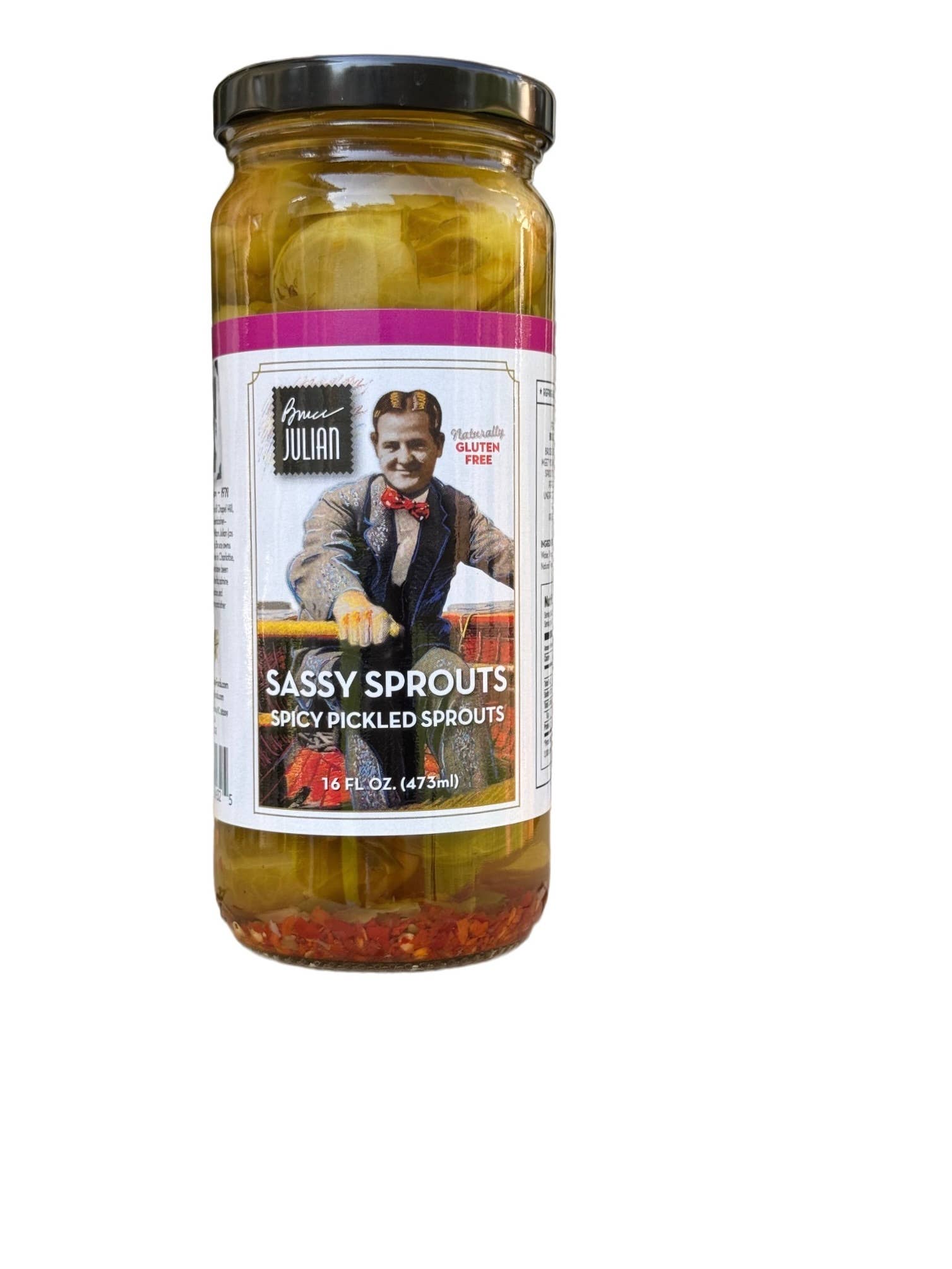 Sassy Sprouts™ – Bruce Julian Heritage Foods – 16 oz Jar