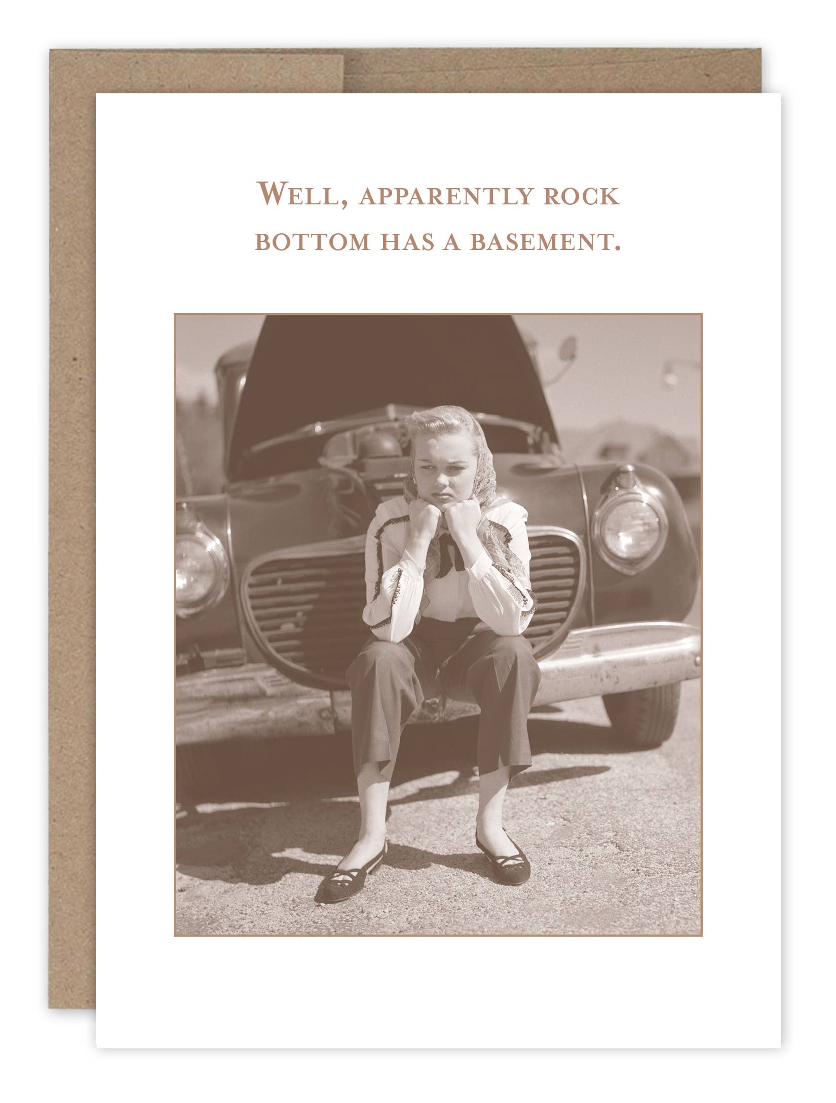 Shannon Martin Design - Rock Bottom Basement What A Hoot Card