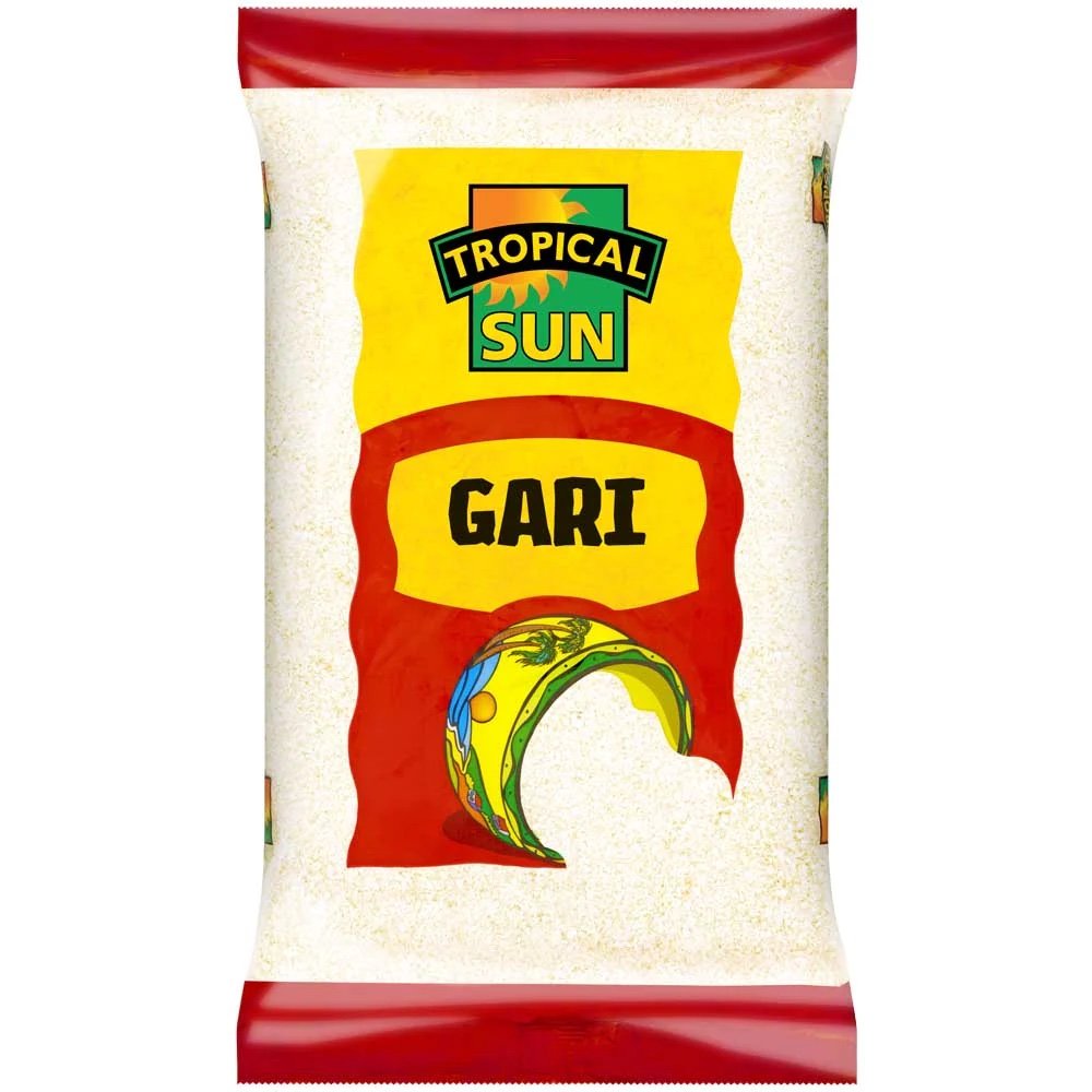Tropical Sun Gari White - 5kg Authentic West African Cassava Staple