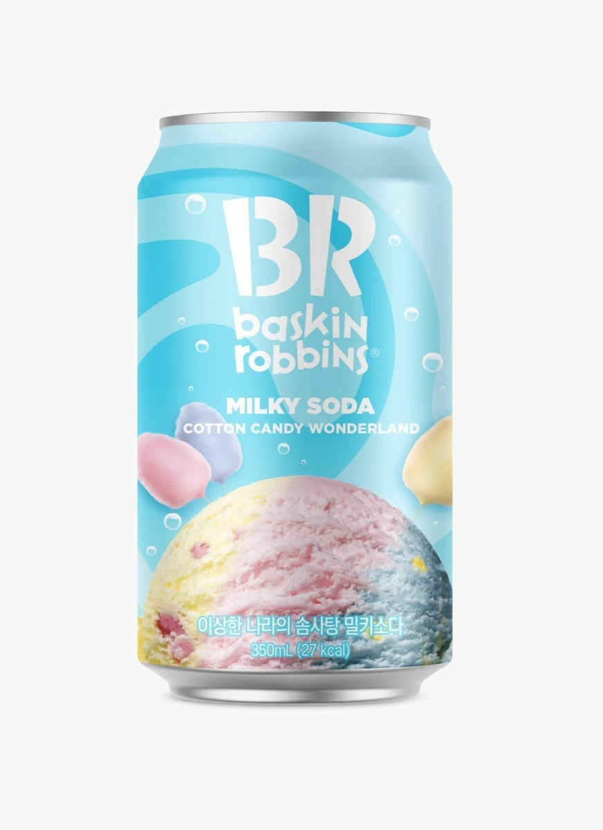 Baskin Robbins Cotton Candy Milky Soda