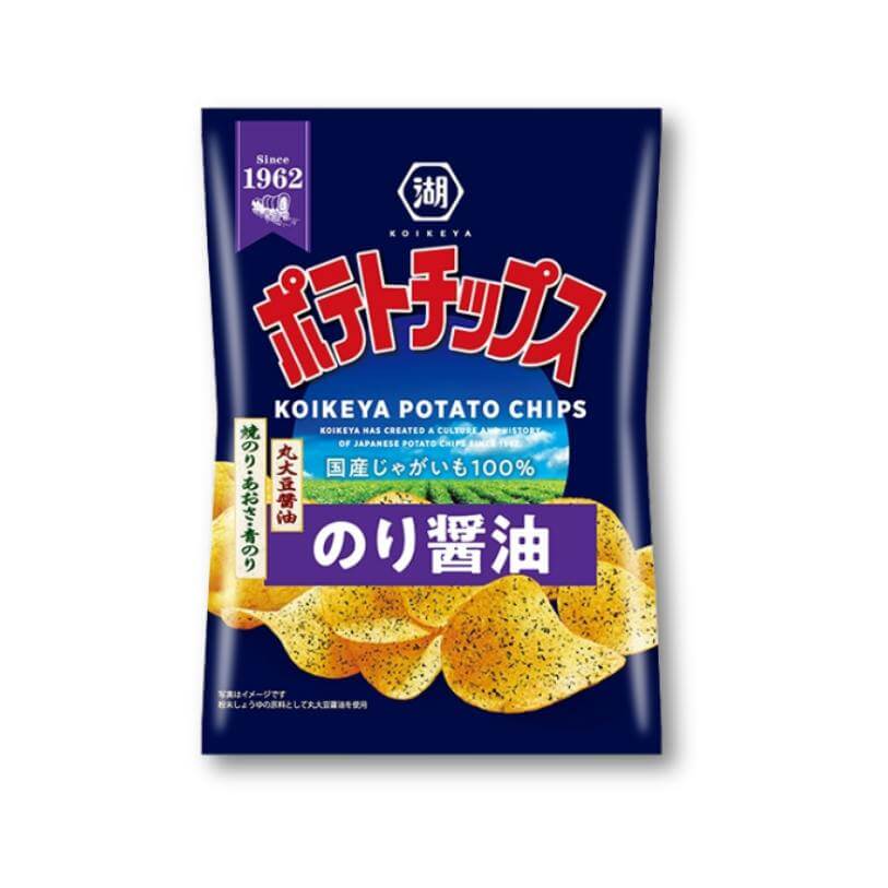 Koikeya Potato Chips - Nori Soy Sauce