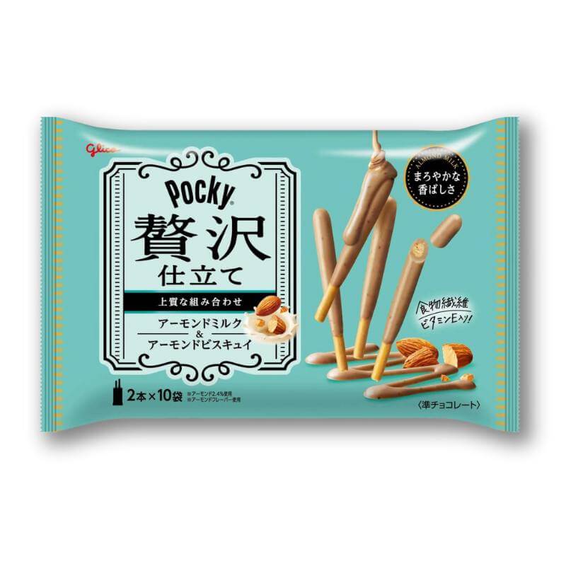 Pocky Premium Biscuit Sticks - Zeitaku Almond Milk Chocolate