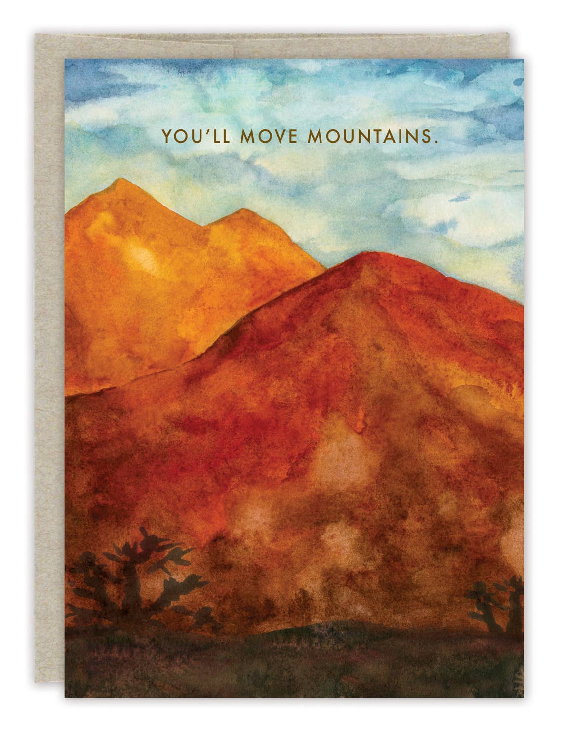 Biely & Shoaf - You'll Move Mountains Congrats Card