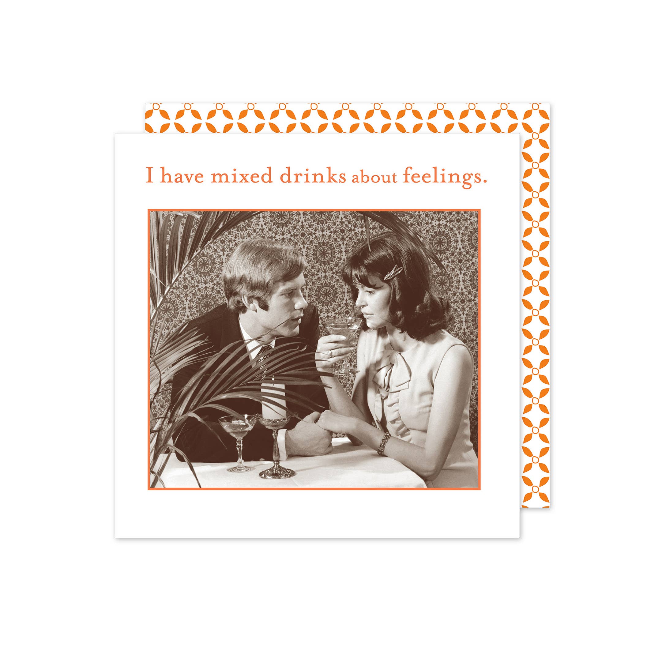 Shannon Martin Design - Mixed Drink Feelings Beverage Napkin