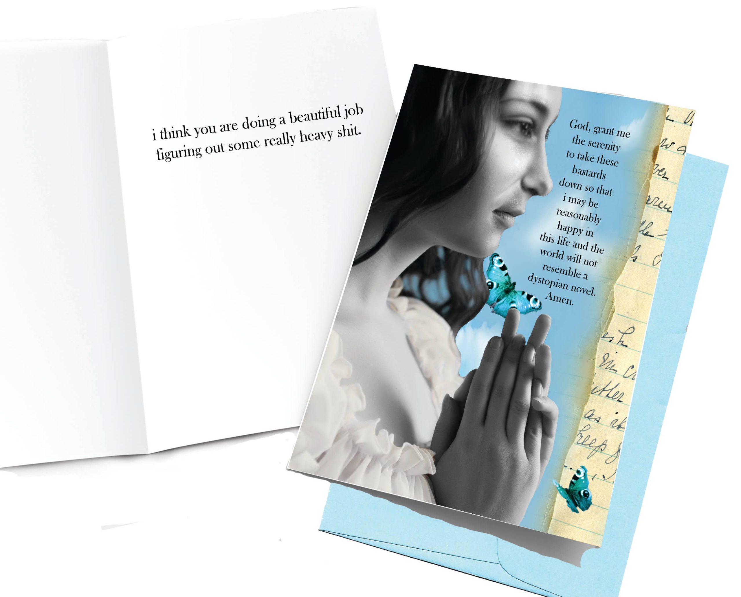 Erin Smith Art - 377 Dystopian Greeting Card