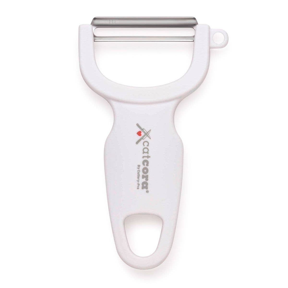 HIC - Harold Import Co. - Cat Cora Swiss-Style Peeler, White