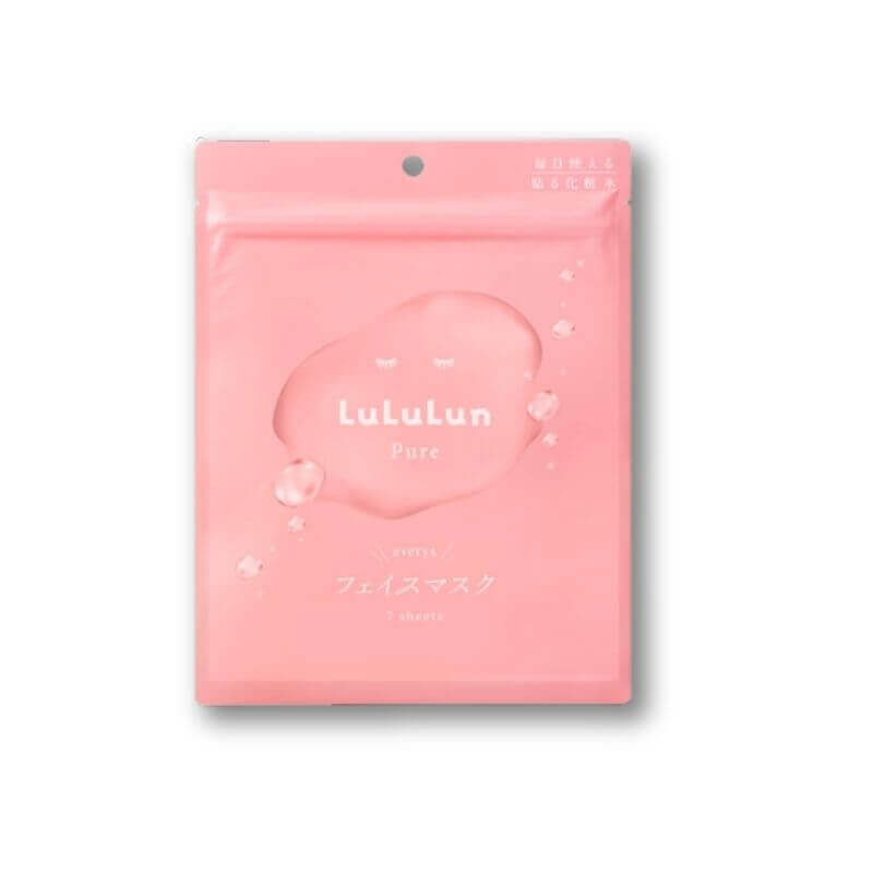 LuLuLun Pure Evreeze Face Mask, Pack of 7