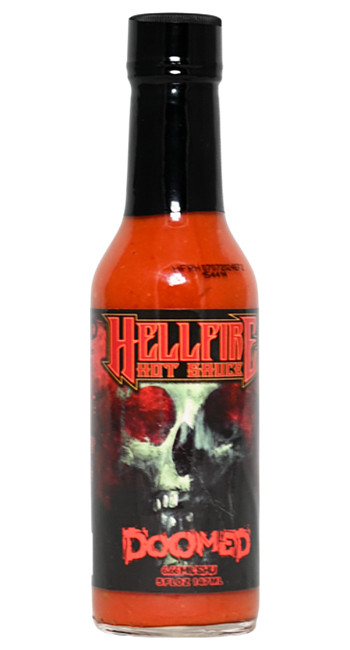 Hellfire Hot Shock Doomed Hot Sauce, 5oz.