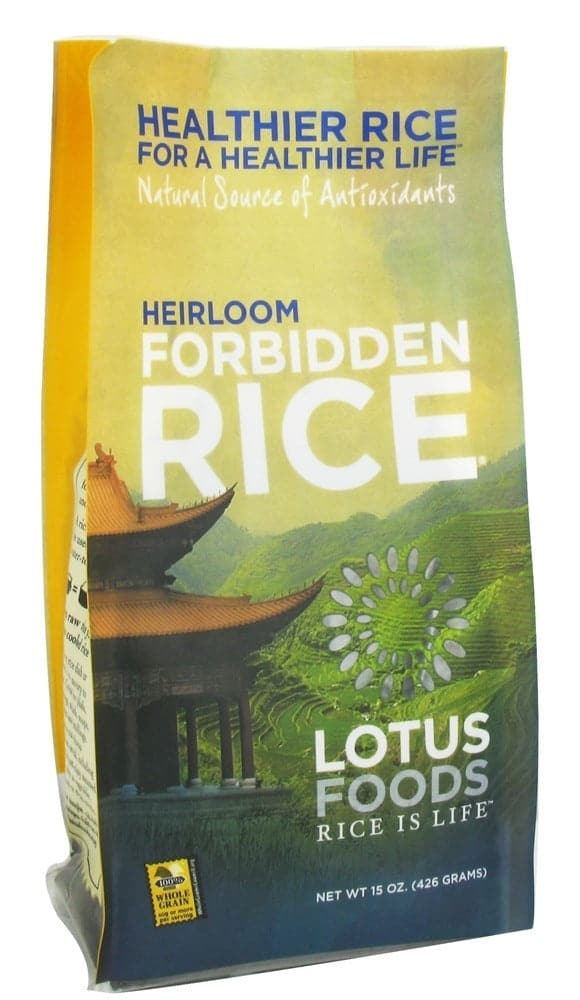 Lotus Foods Rice Forbidden Heirloom - Organic & Nutritious Black Rice