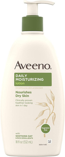 Aveeno Daily Moisturizing Lotion, 18 fl oz.