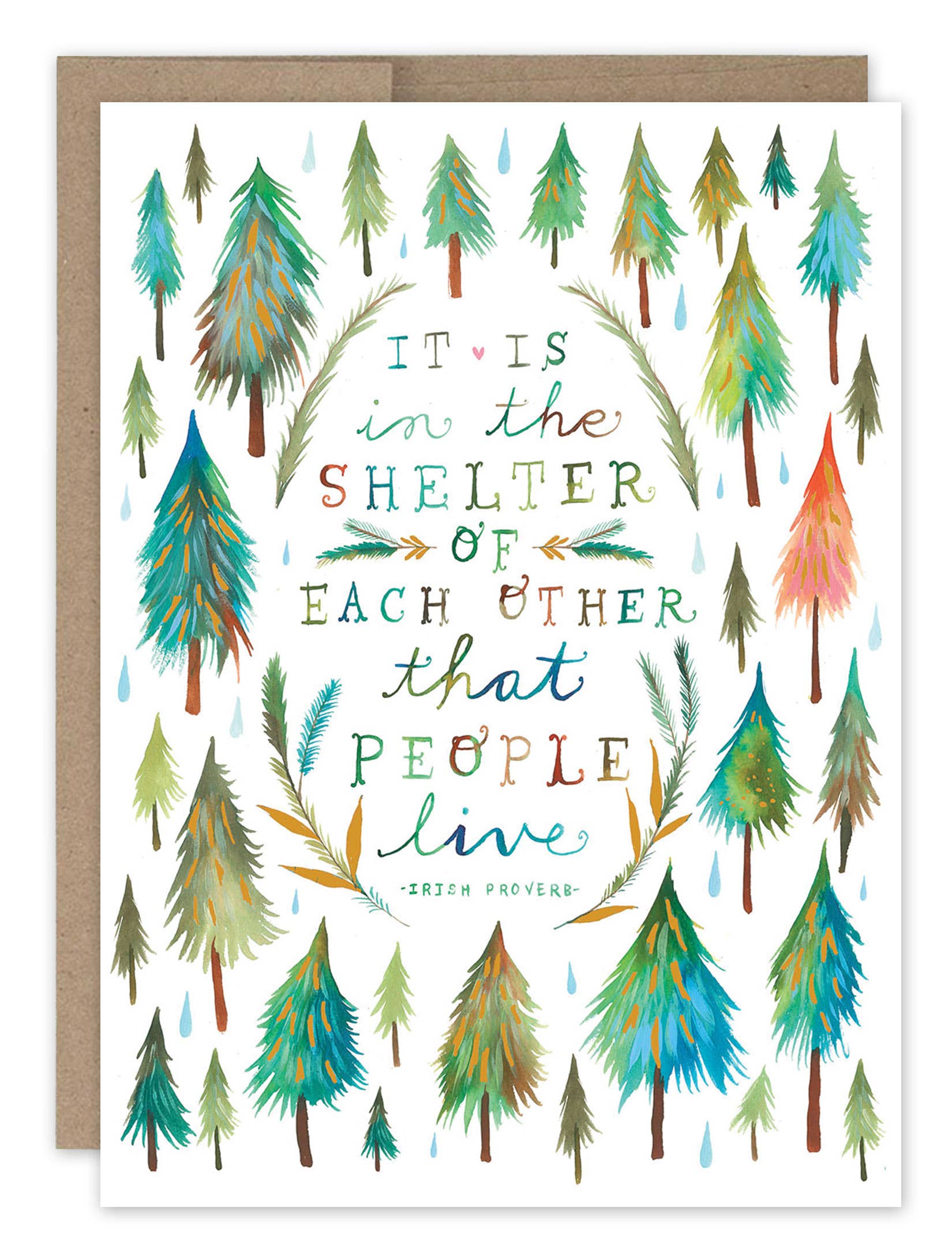 Biely & Shoaf - Shelter of Each Other Anniversary Card