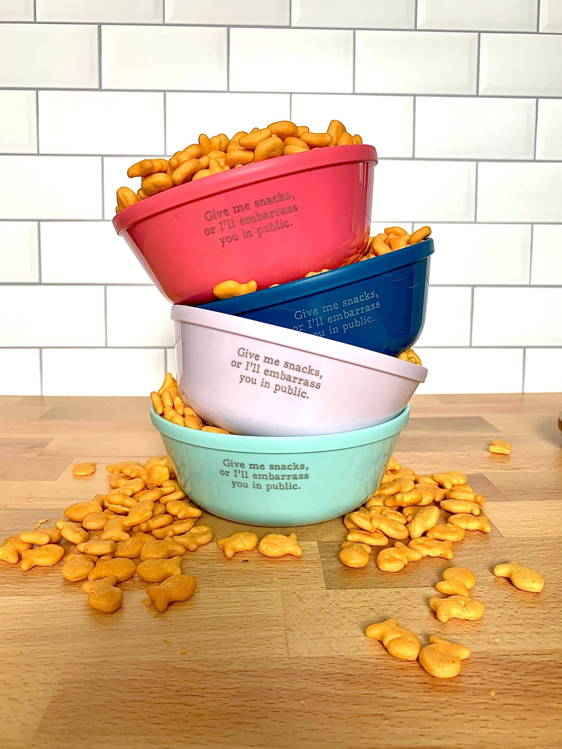 Buffalovely - Give Me Snacks or I Embarrass You in Public Snack Bowl