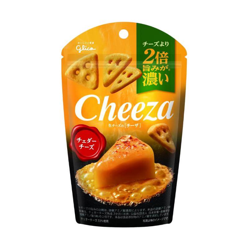 Glico Cheeza Cheddar Cheese Crackers