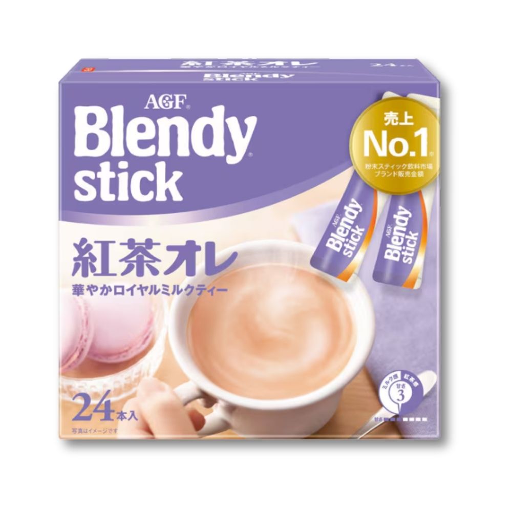 AGF Blendy Stick Tea au Lait (Milk Tea) 24 Pieces