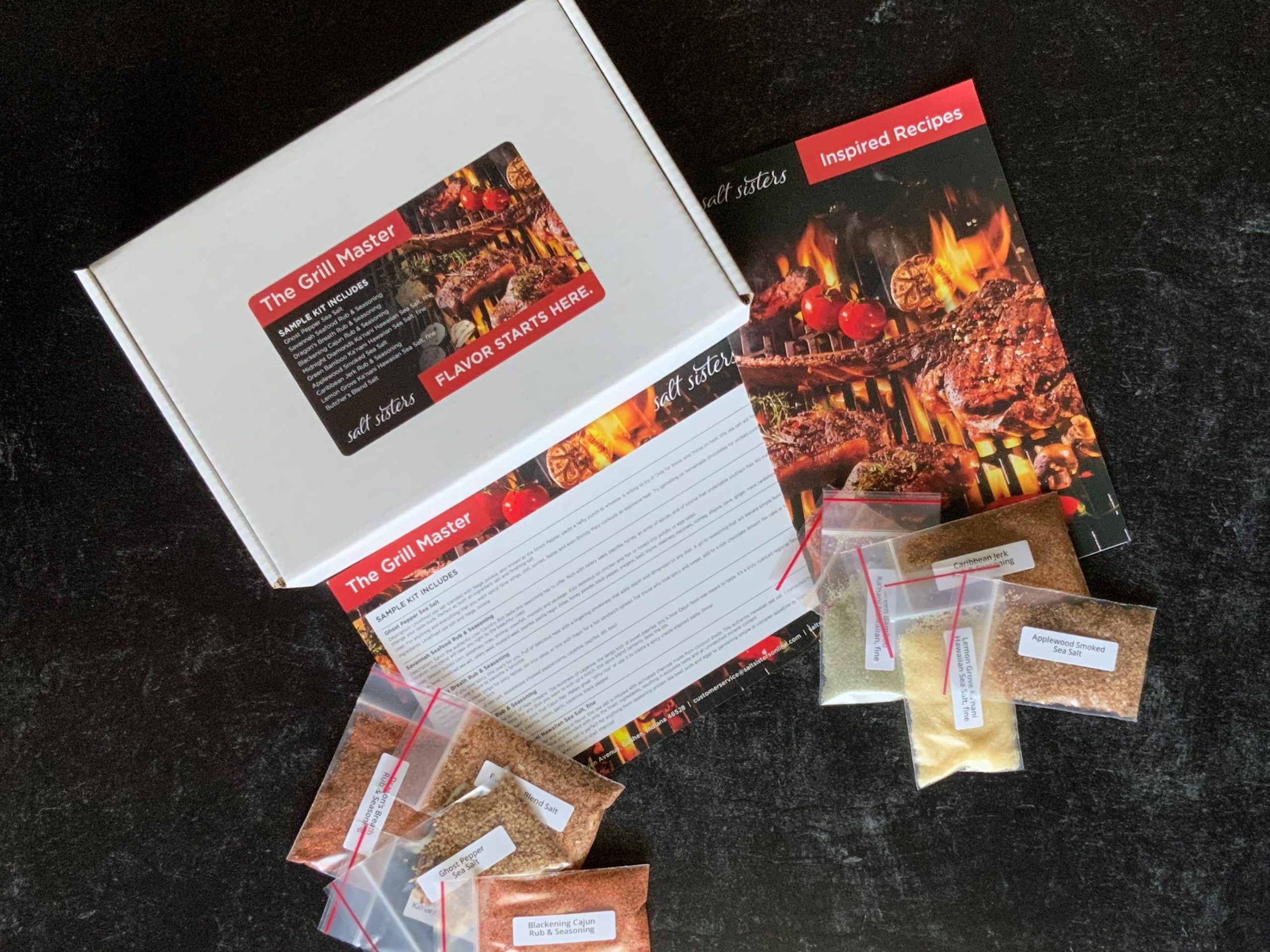 s.a.l.t. sisters - The Grill Master Sample Kit