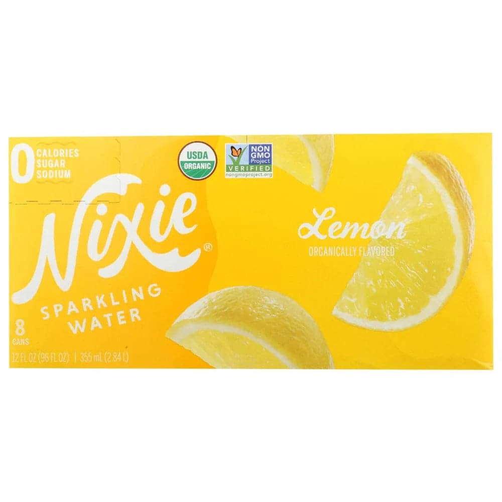 Nixie - Lemon Sparkling Water, 8pk - 12 fl oz