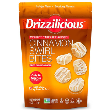 Drizzilicious Cinnamon Swirl Bites, 4 oz.