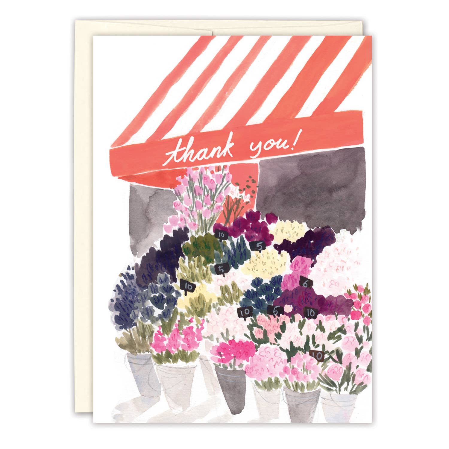 Biely & Shoaf - Flower Market Thank You Card