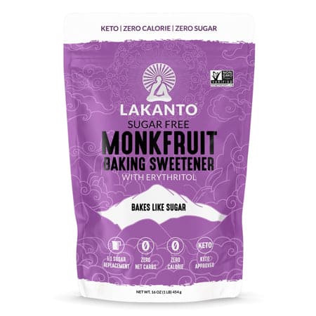 Lakanto Monkfruit Baking Sweetener with Erythritol - Low-Calorie