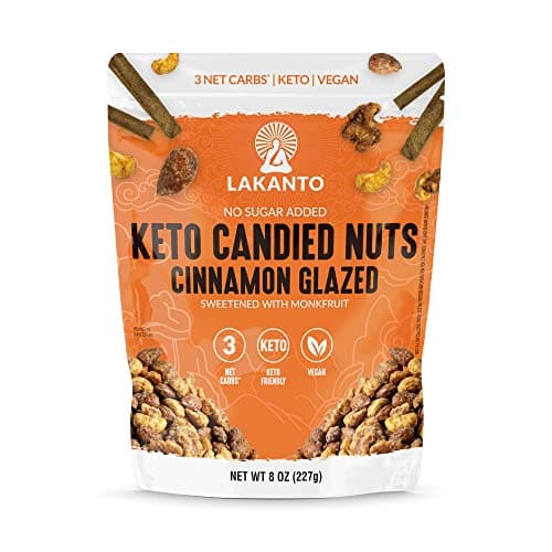 Lakanto Keto Candied Nuts Cinnamon Glazed - Sweet & Crunchy