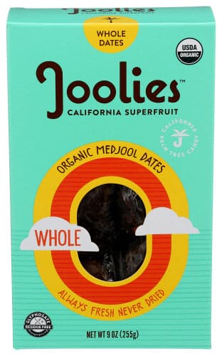 Joolies Dried Fruit Medjool Dates, 9 OZ | Pack of 12