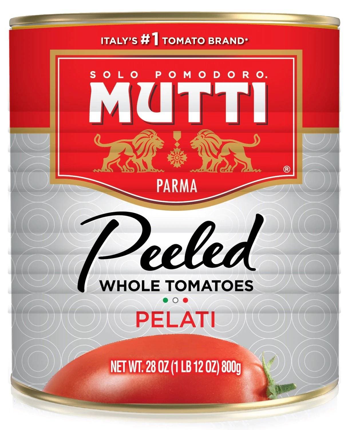Mutti Tomato Peeled, 28 Oz | Pack of 12