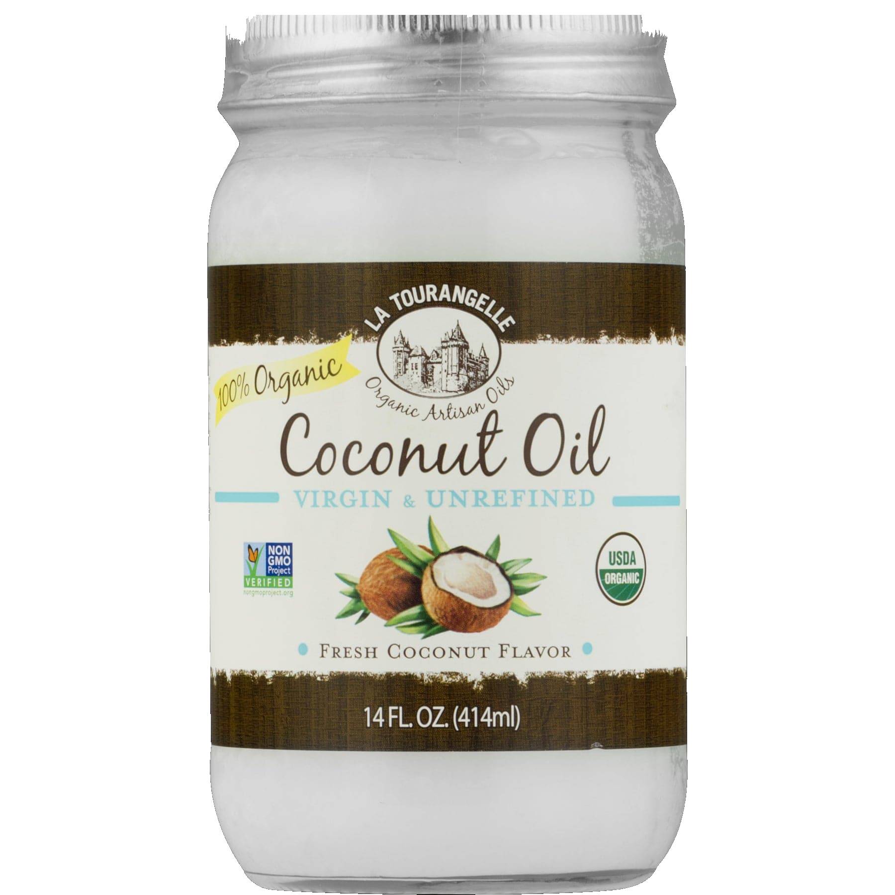 La Tourangelle Organic Virgin Coconut Oil - Pure & Versatile
