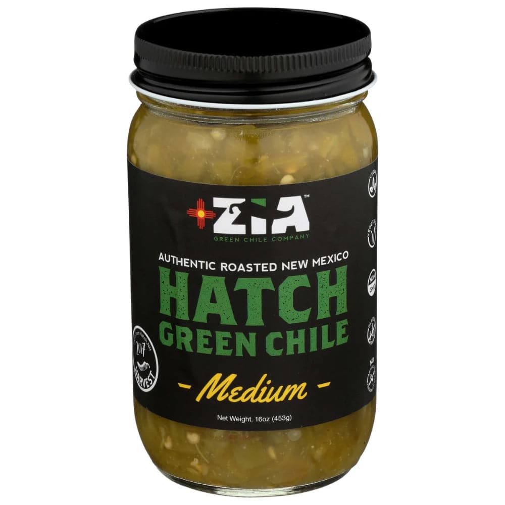 Zia - Medium Hatch Green Chile, 16 Oz