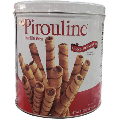 Pirouline Creme Filled Wafers Chocolate Hazelnut, 40 oz.