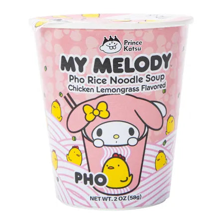 Hello Kitty My Melody Pho Rice Noodles Chicken Lemongrass