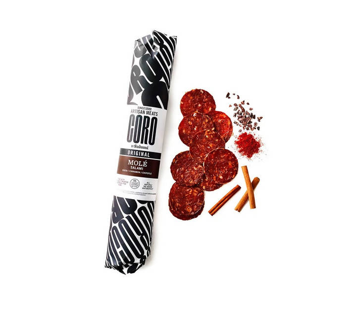 Uncured Molé Salami Deli Size - 3 x 2 LB