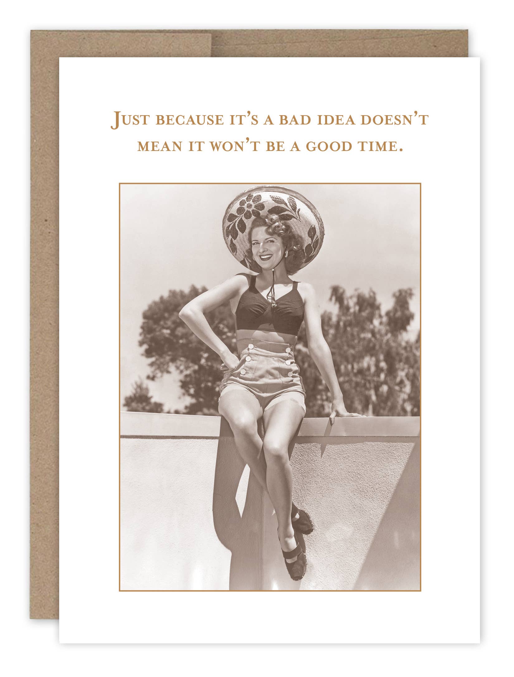 Shannon Martin Design - Bad Idea, Good Time Birthday Card
